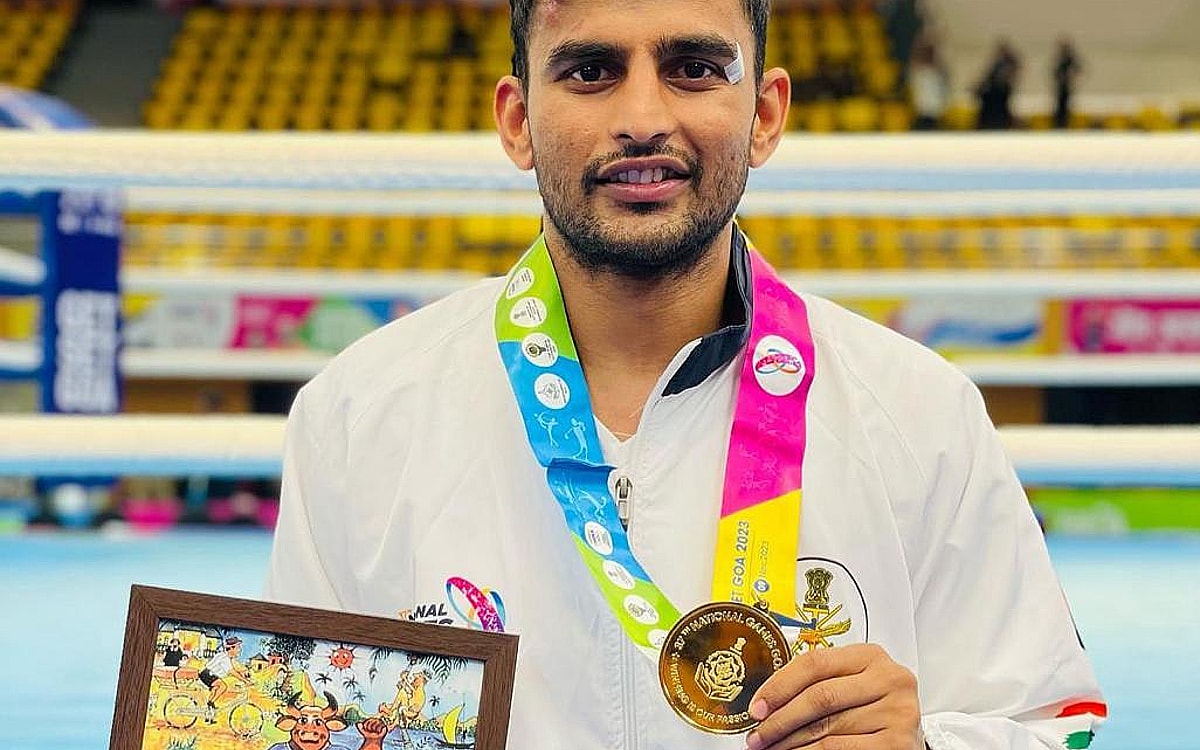 37th National Games: Boxer Manish Kaushik Roars Back With Gold After Seven-month Injury Lay-off