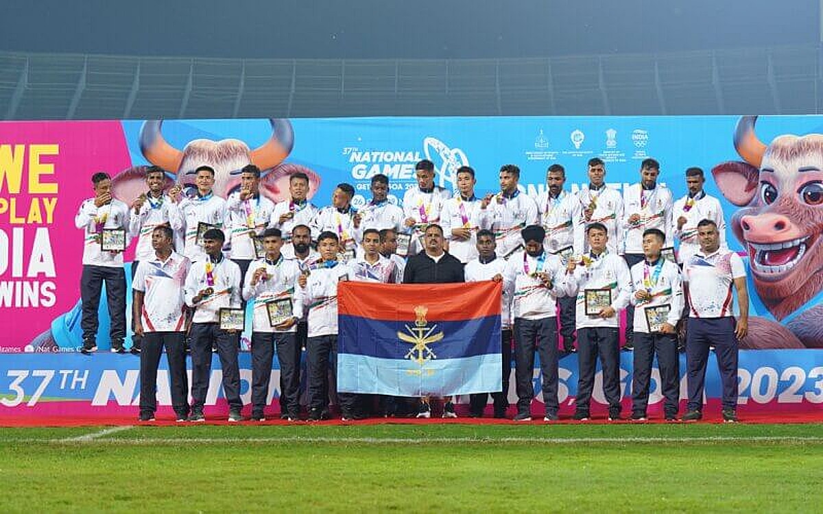 37th National Games: Services Serve It Right; Tame Manipur To Bag The Gold