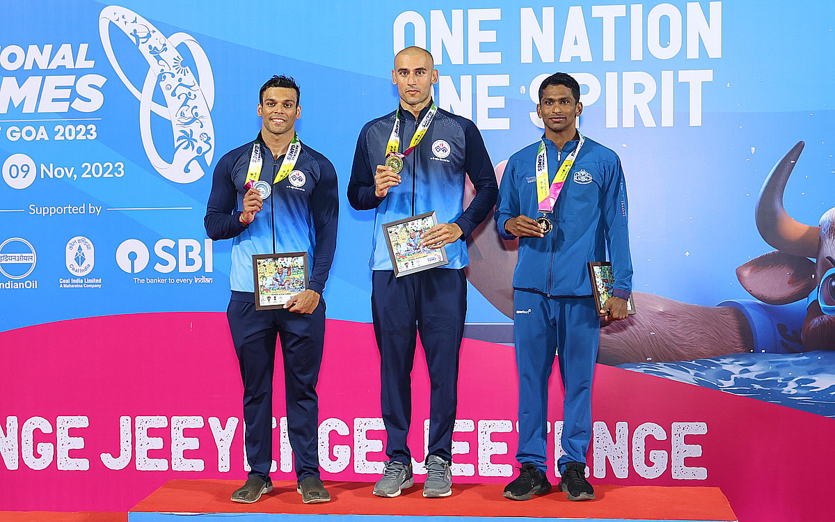 37th National Games: Swimmers Nina Venkatesh, Virdhawal Khade excel; Haryana, Services close in on l