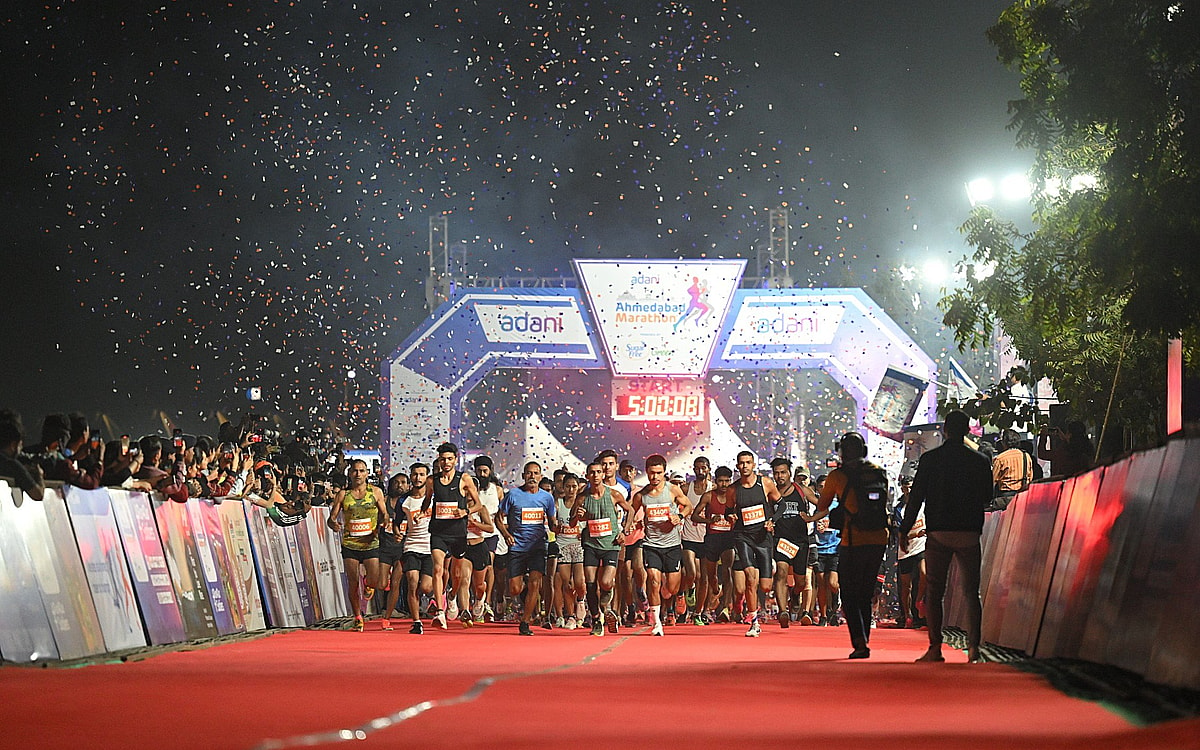 Ahmedabad Marathon Draws Record Numbers