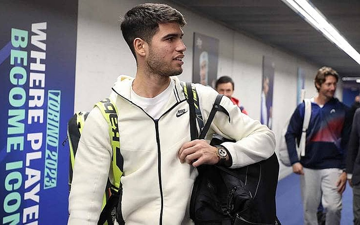 Alcaraz Arrives In Turin Ahead Of ATP Finals Debut