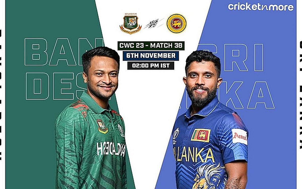 BAN vs SL: Dream11 Prediction Today Match 38, ICC Cricket World Cup 2023