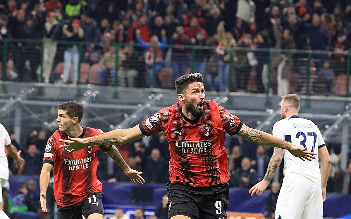 Champions League: AC Milan Come From Behind To Beat PSG 2-1