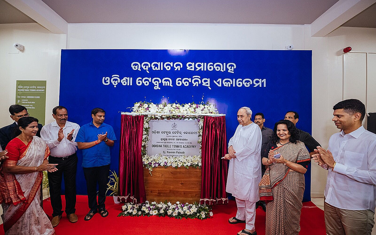 CM Naveen Patnaik Inaugurates Odisha Table Tennis Academy