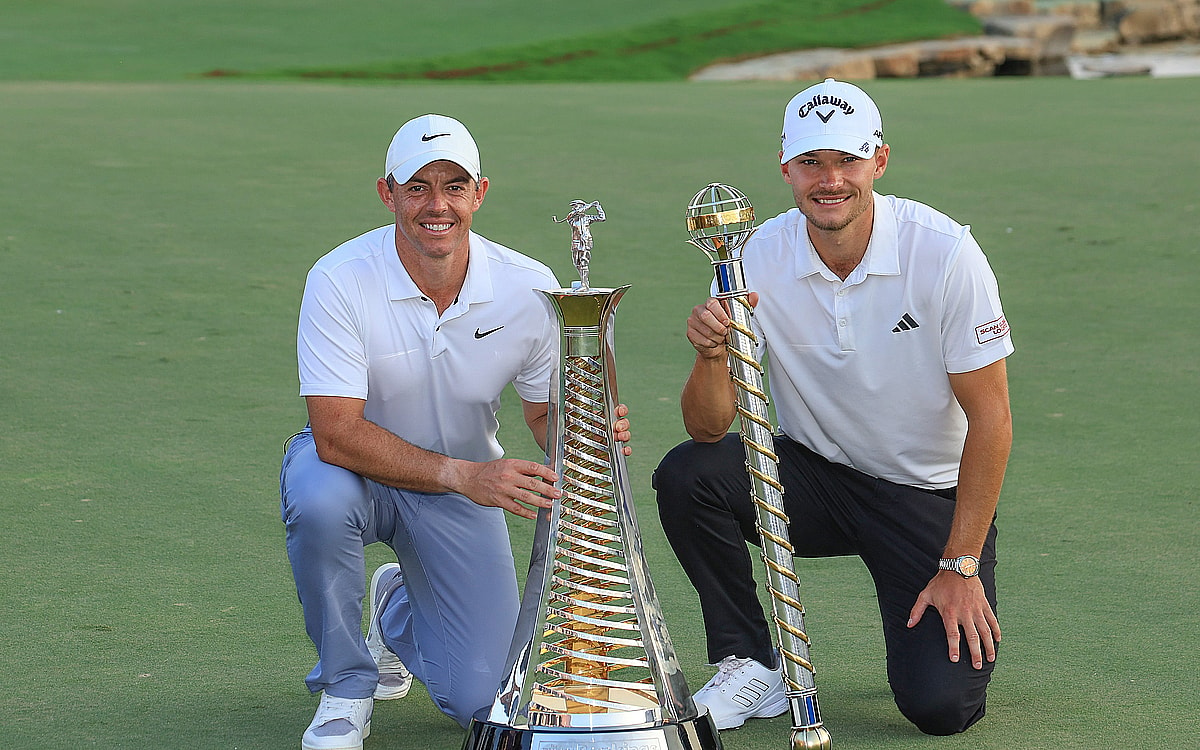 Golf: Hojgaard clinches maiden Rolex Series title; McIlroy wins Race to Dubai