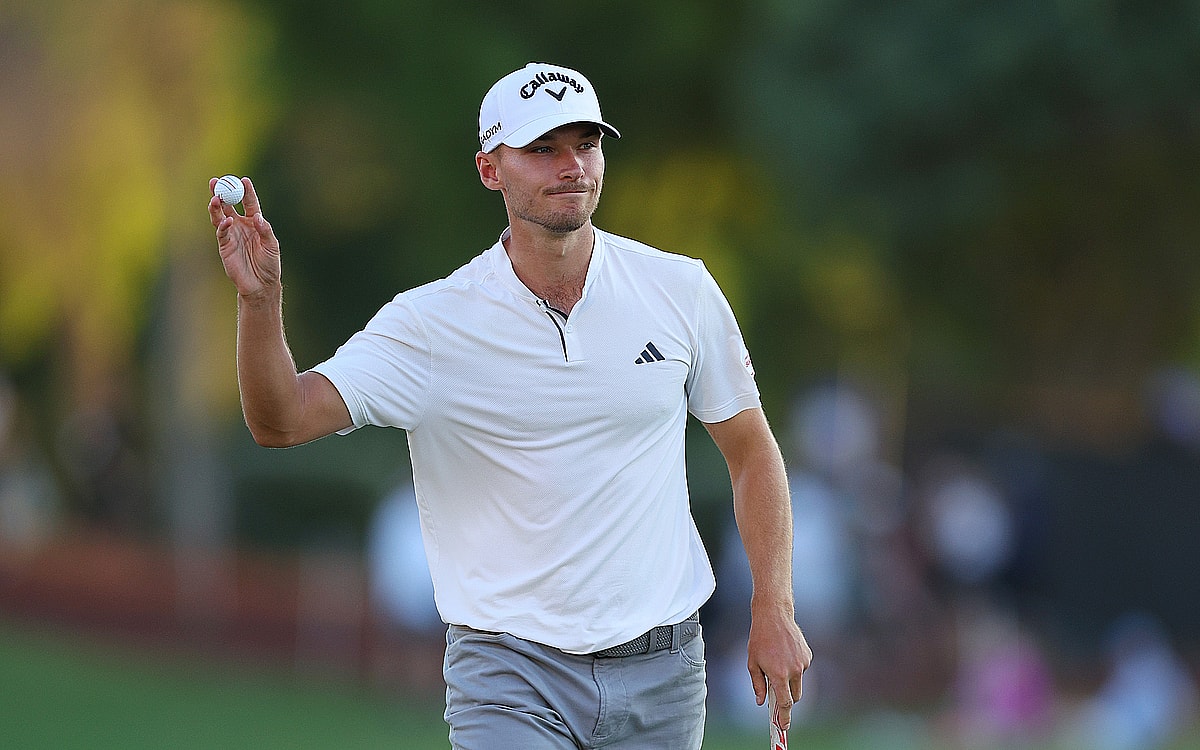 Golf: Hojgaard’s Birdie-eagle Finish Gives Him 2-shot Lead Over 5-man Chasing Pack