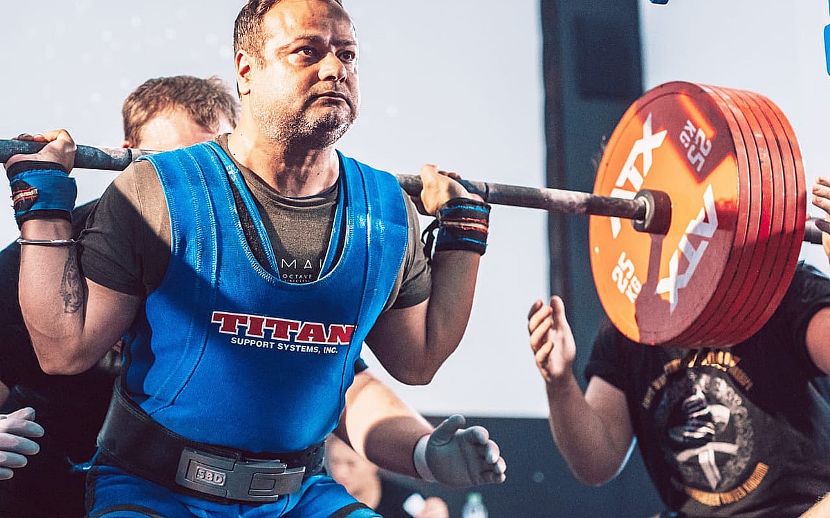 Indian Powerlifter Sets New World Record In Masters’ Event