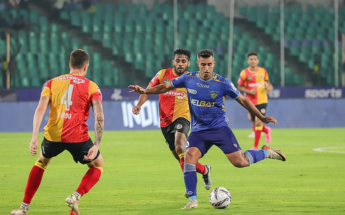 ISL 2023-24: Chennaiyin FC play out 1-1 draw with East Bengal FC