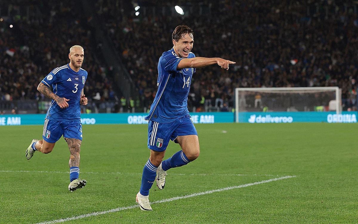 Italy Overpower North Macedonia In Euro 2024 Qualifier