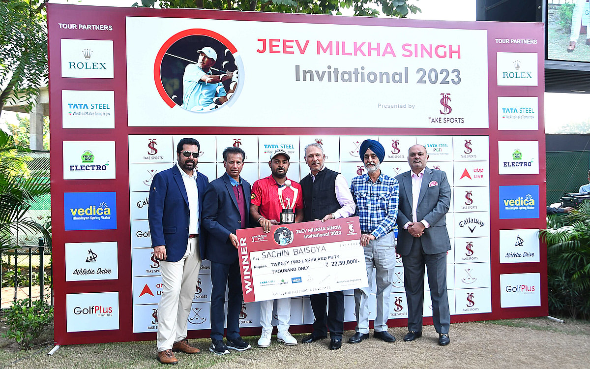 Jeev Milkha Invitational: Sachin Baisoya's flawless final round of 67 helps him win title