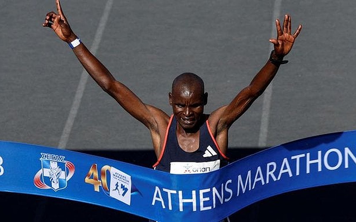 Kenya's Kiptoo wins 40th Athens Marathon with new course record