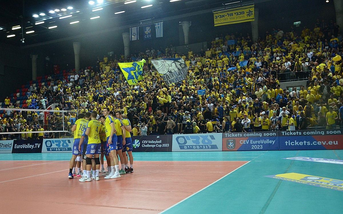 Maccabi Tel Aviv quits European Volleyball Challenge Cup