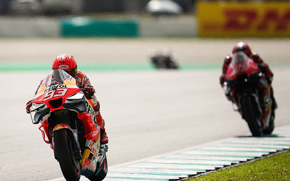 Marquez Fights Into The Points As Mir Falls Early In Malaysian GP