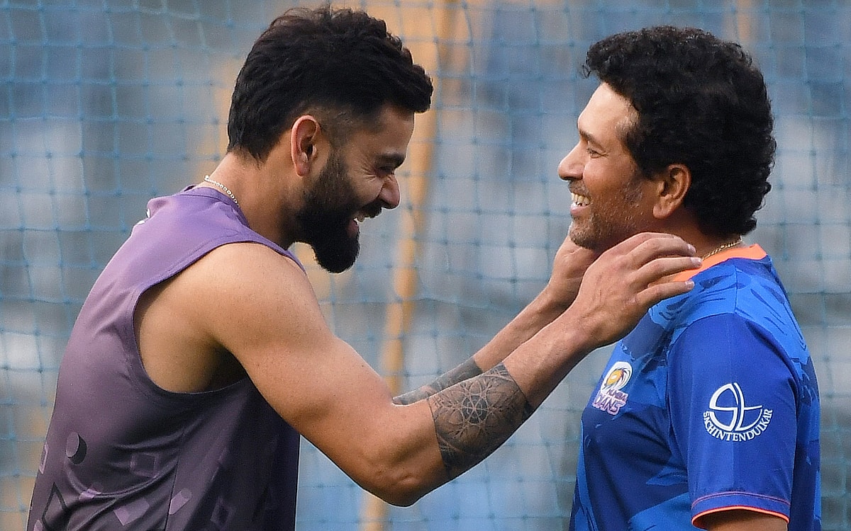 Men’s ODI WC: Hope you break my records too…, Tendulkar applauds Kohli on equalling his record with