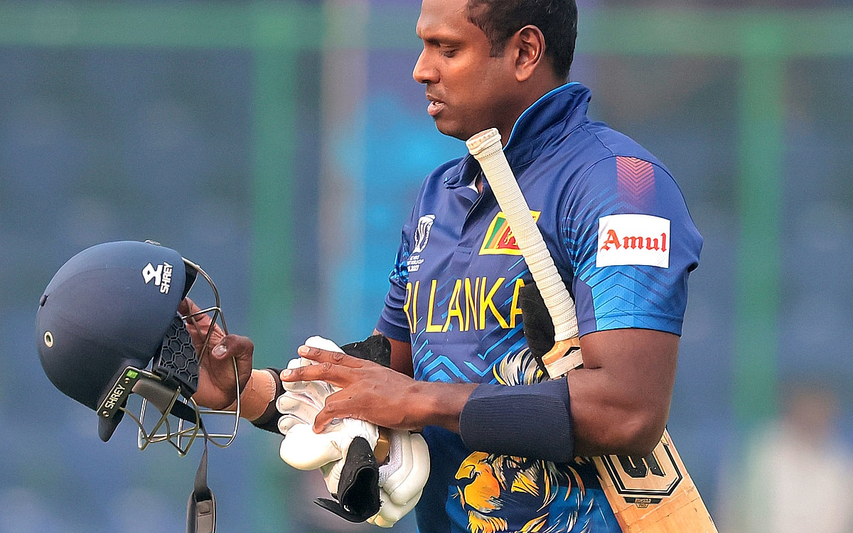 Men’s ODI WC: Mathews may have avoided ‘Timed Out’ dismissal on alerting umpires to helmet issue qui