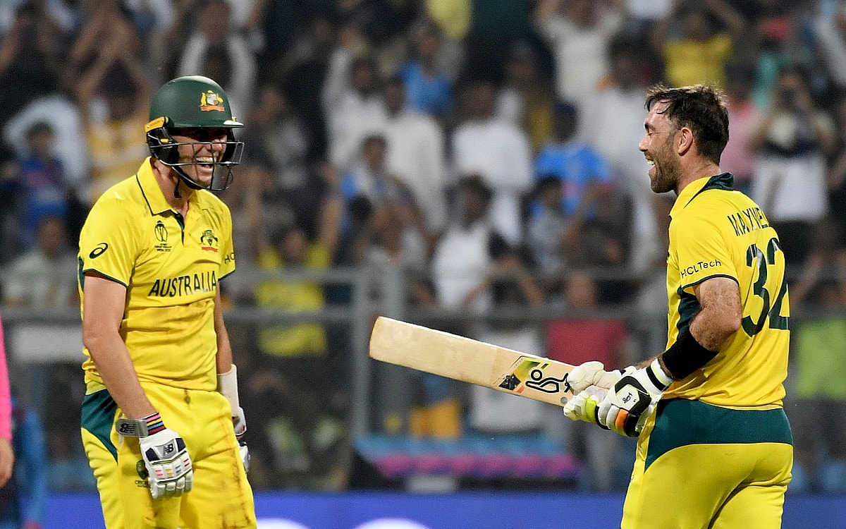 Men’s ODI WC: Maxwell’s Scintillating 201 Propels Australia To Sensational Win, Seals Semis Berth