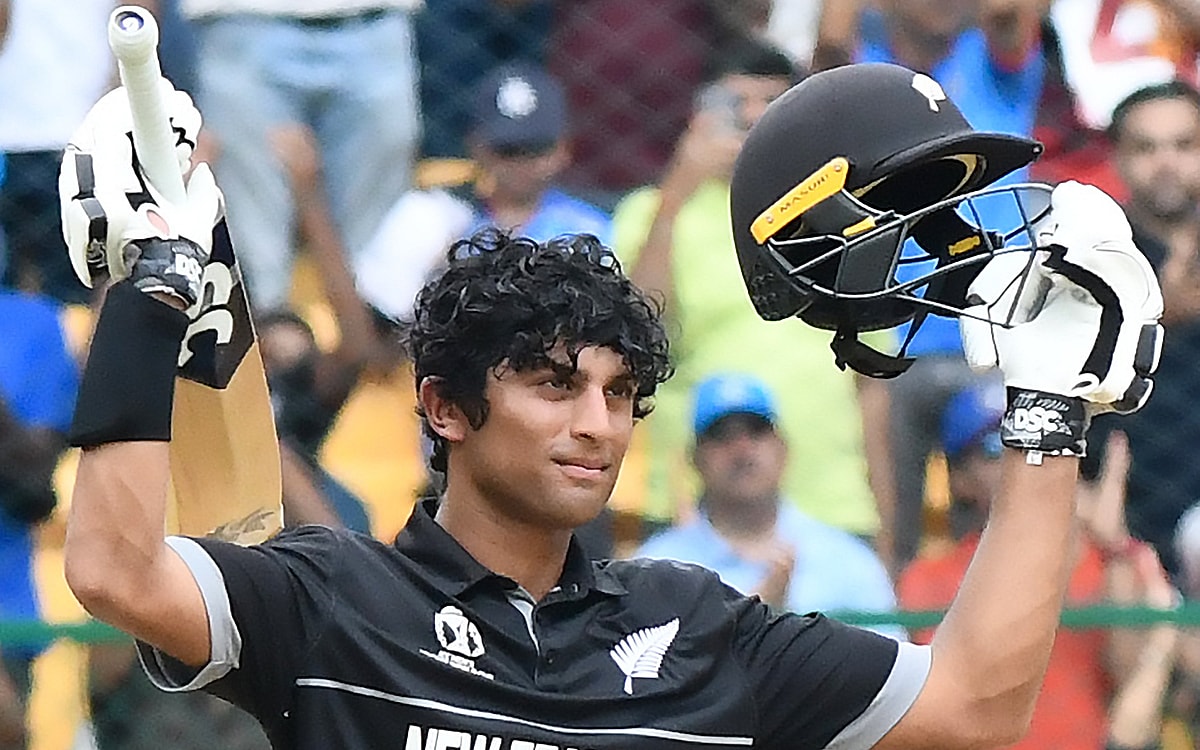 Men’s ODI WC: Rachin Ravindra becomes first New Zealand batter to score three hundreds in the tourna