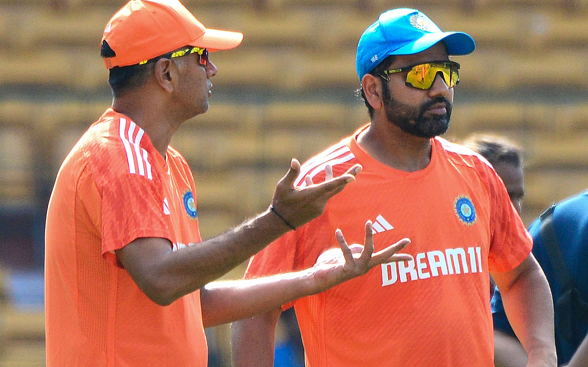 Men's ODI WC: Rohit has been a fantastic captain and led by example, says coach Rahul Dravid