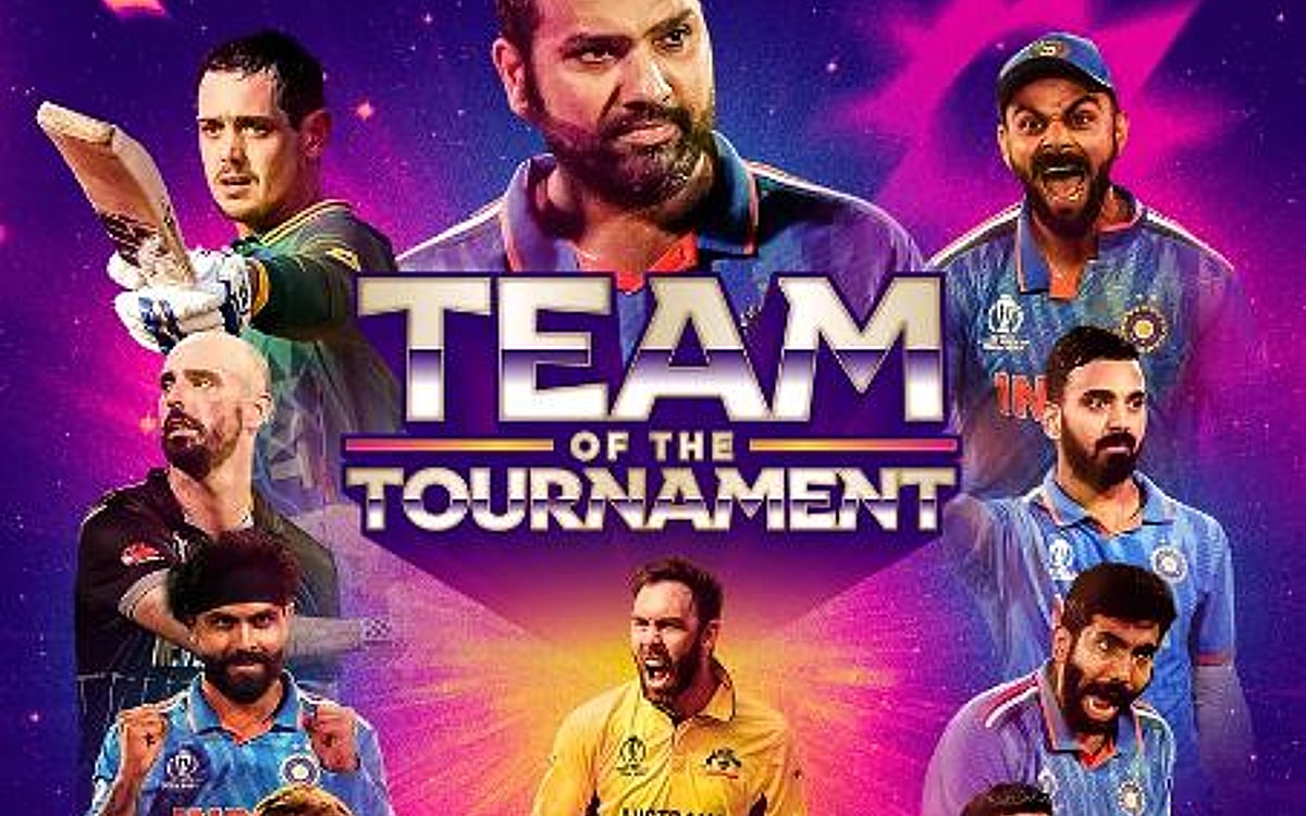 Men’s ODI WC: Rohit, Kohli, Shami, Rahul, Jadeja, Bumrah included in Team of the Tournament