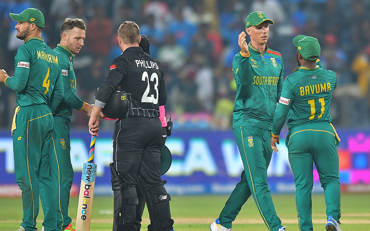 Men’s ODI WC: South Africa Dominates New Zealand For Massive 190-run Win