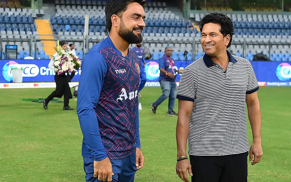 Men's ODI World Cup: Sachin Tendulkar addresses inspired Afghanistan ahead of crunch Australia clash