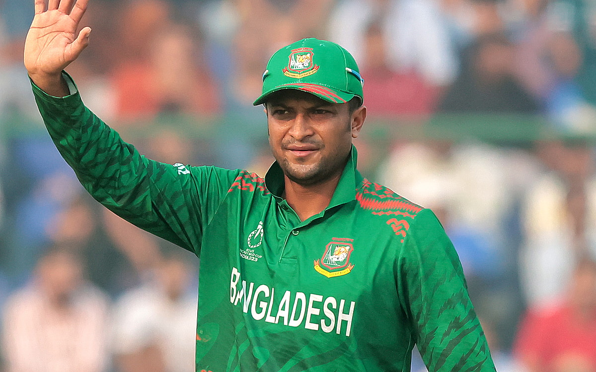 Men’s ODI World Cup: Shakib Al Hasan ruled out due to finger injury