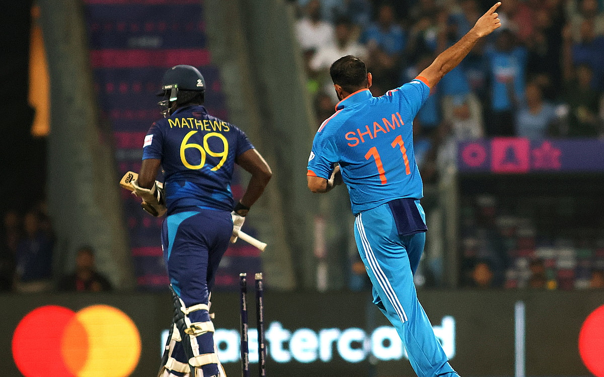 Men’s ODI World Cup: Shami Becomes The Highest Wicket-taker For India In ODI World Cup