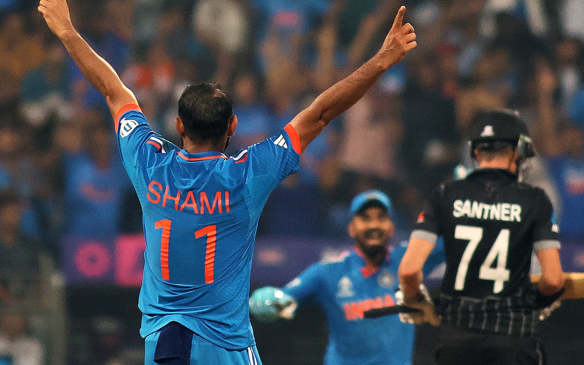 Men's ODI World Cup: Shami fastest to 50 World Cup wickets