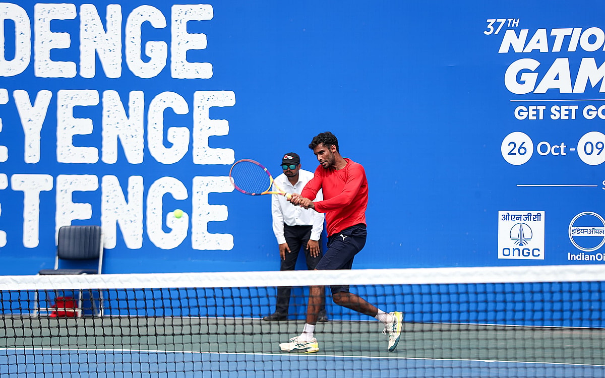 National Games: Forced to quit tennis due to financial constraints, Siddharth Vishwakarma marks come