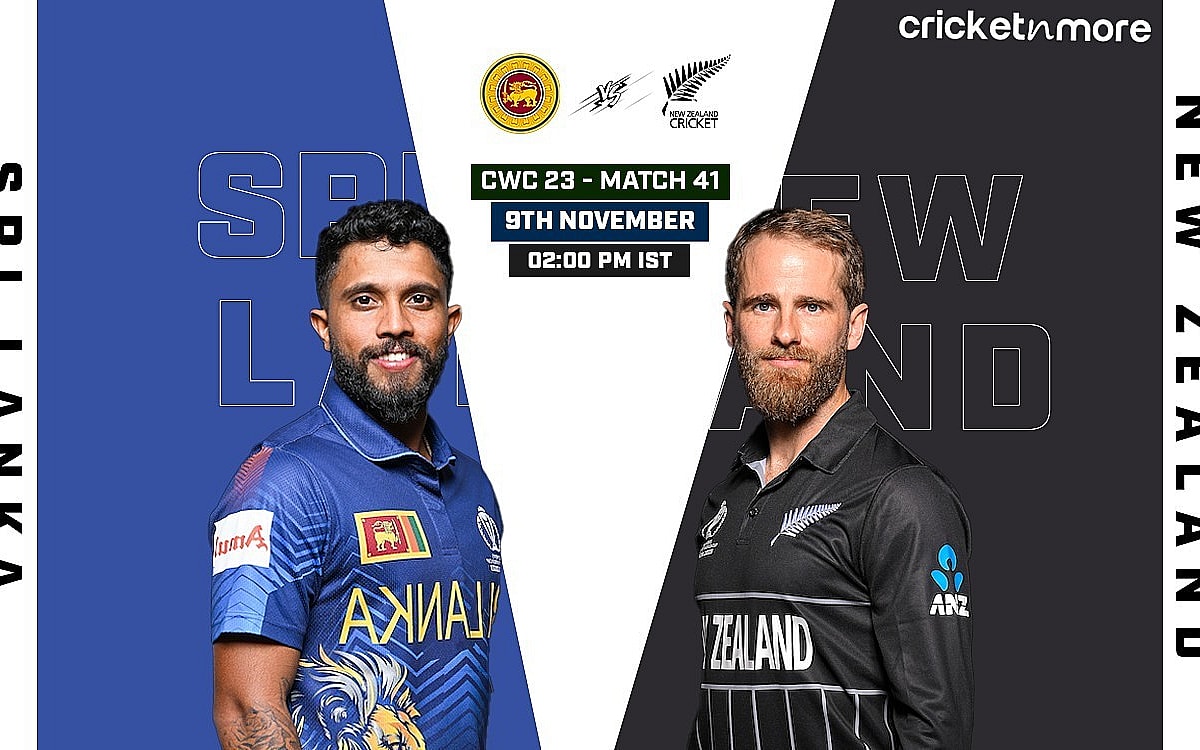 NZ vs SL: Dream11 Prediction Today Match 41, ICC Cricket World Cup 2023