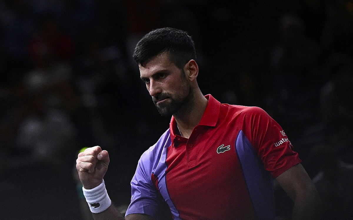 Paris Masters: Djokovic beats Etcheverry to continues march towards Year-End No. 1