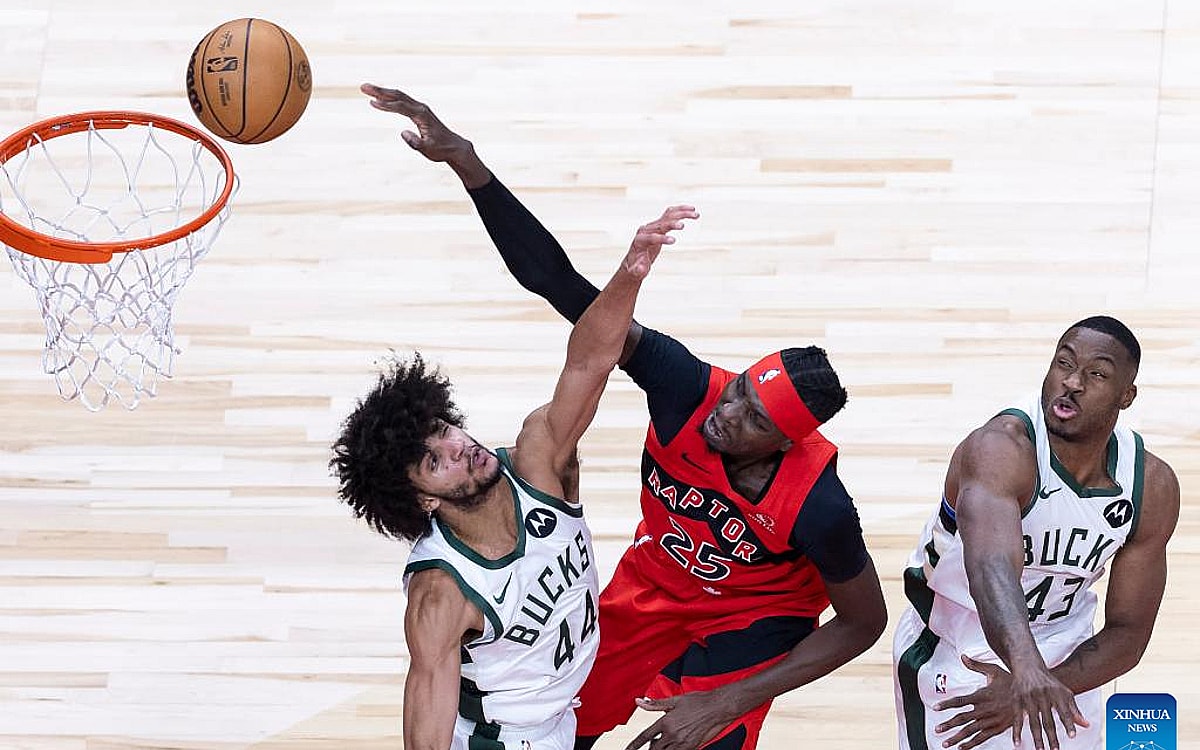 Raptors Blowout Bucks To Snap Three-game Losing Skid