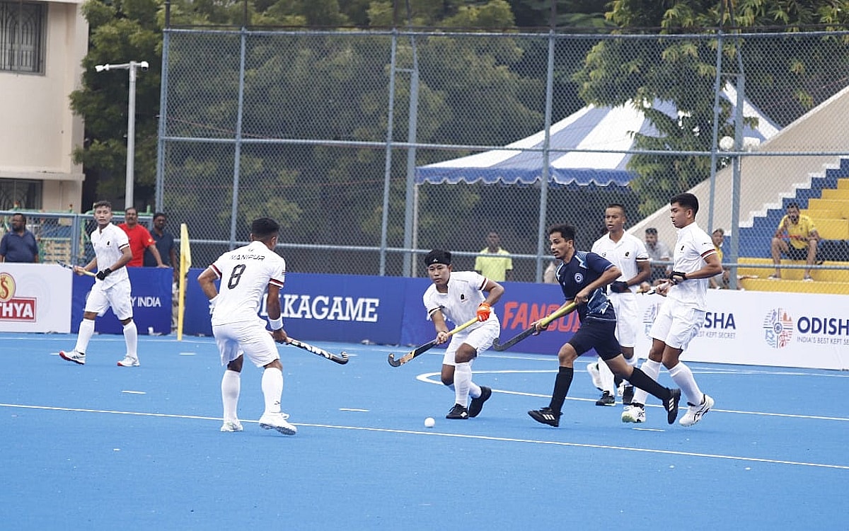 Sr Men’s National Hockey: Manipur, Maharashtra, TN Make Winning Start