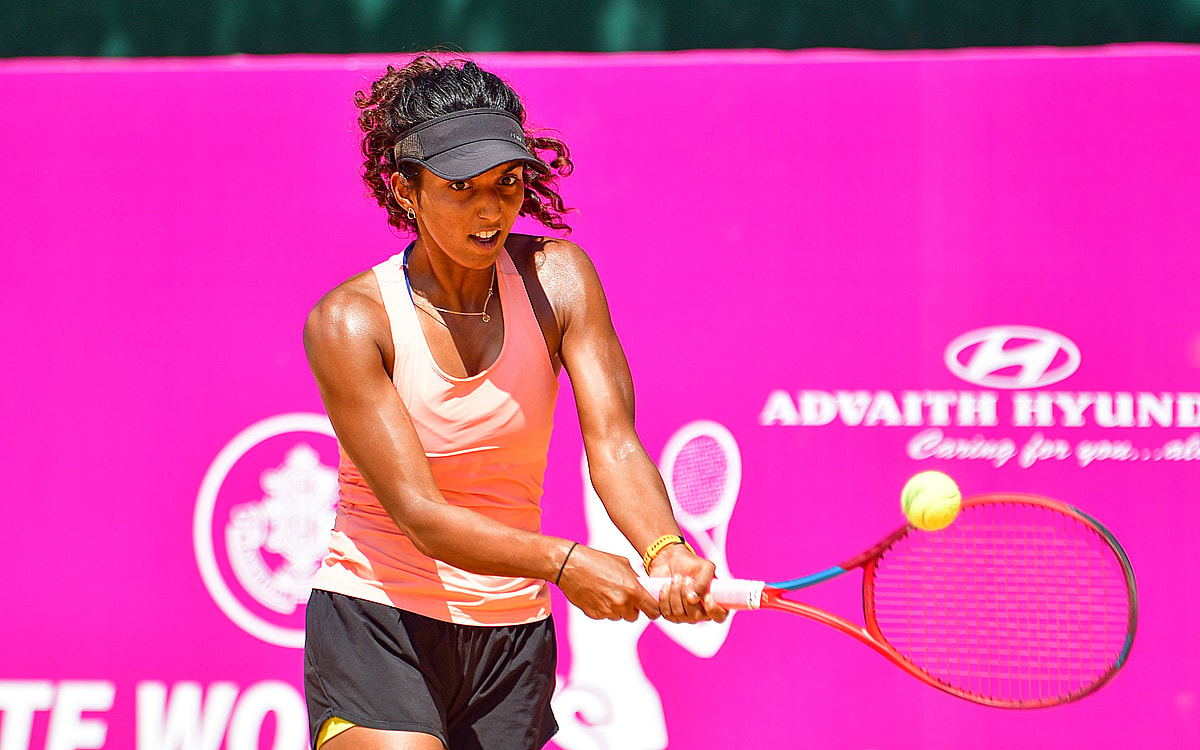 Tennis: Yashaswini Scores Upset Win In ITF Women’s World Tour Event In Bengaluru