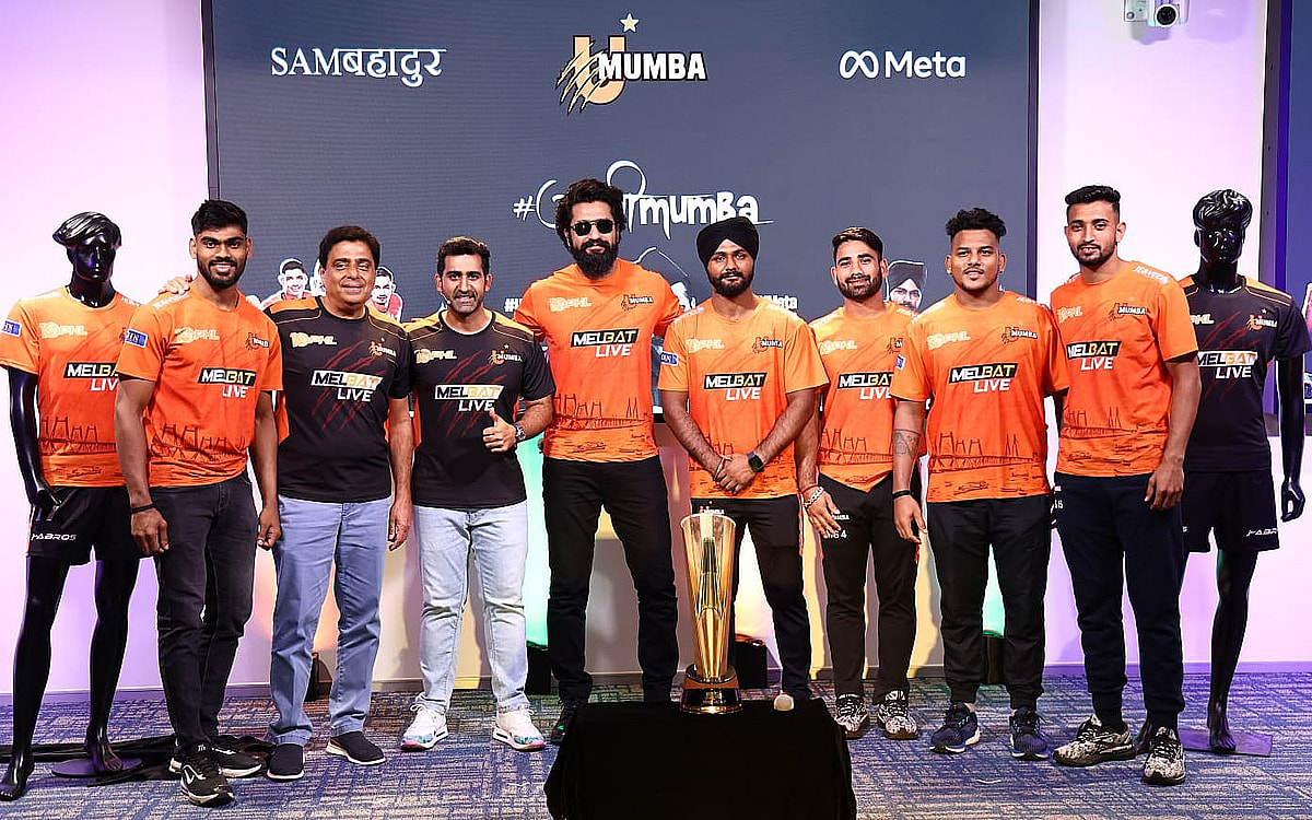 U Mumba Unveils PKL Season 10 Jersey In Presence Of Players And Bollywood Actor Vicky Kaushal