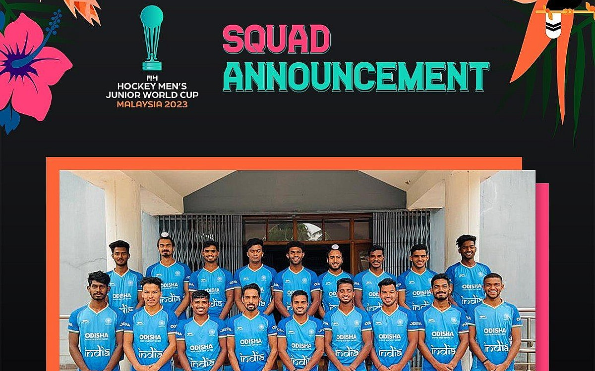 Uttam Singh to lead India at FIH Hockey Men’s Junior World Cup 2023