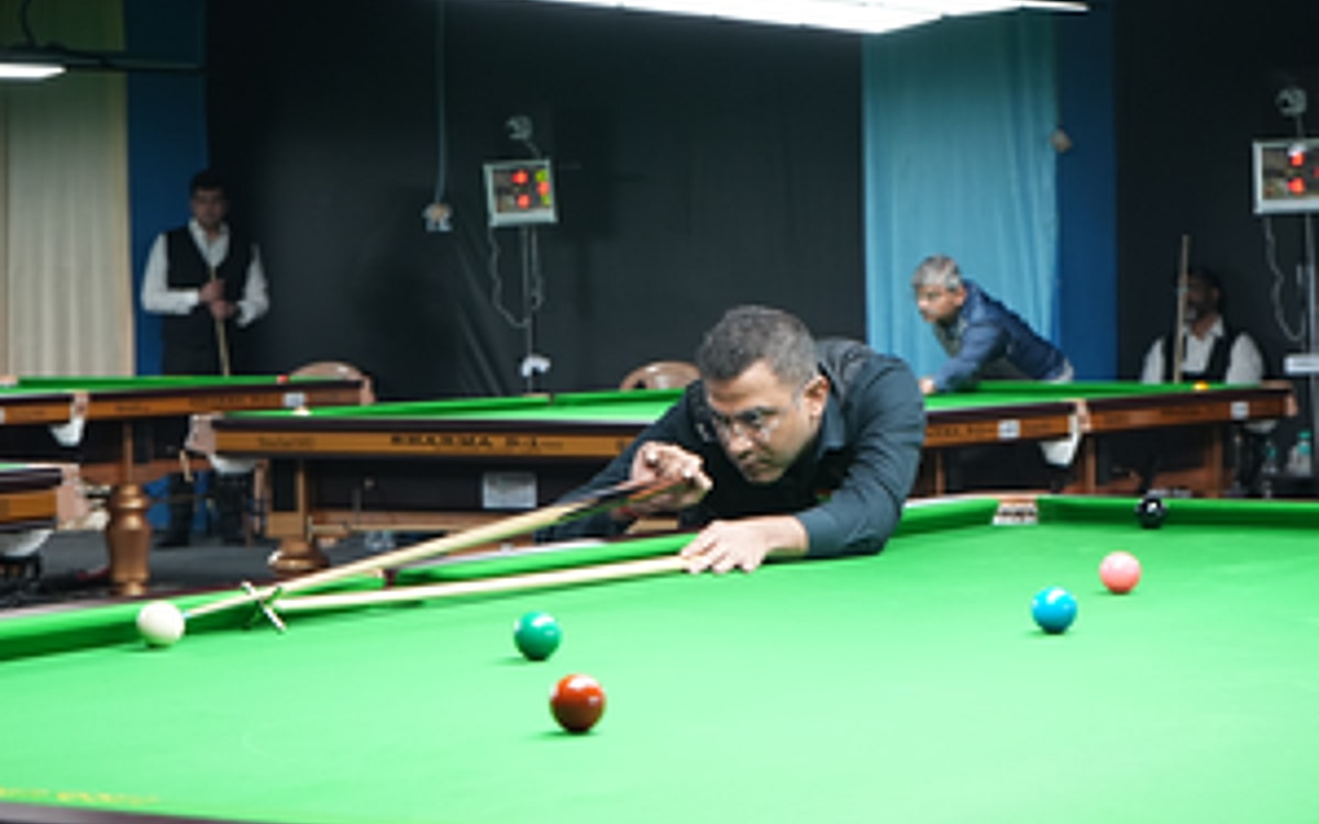 Advani, Pherwani Bow Out In Men’s 15-Red Snooker Round-of-32