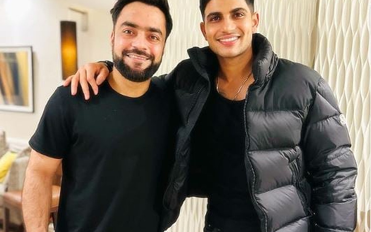 'Captain sahab' Shubman Gill pays visit to Rashid Khan, Gujarat Titans reacts