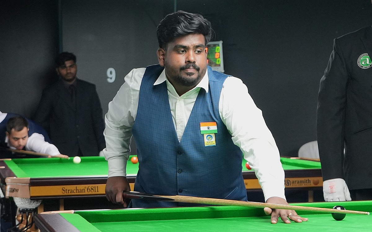 Dominant Start By Shrikrishna Suryanarayan In Men’s 6-Red Snooker Nationals