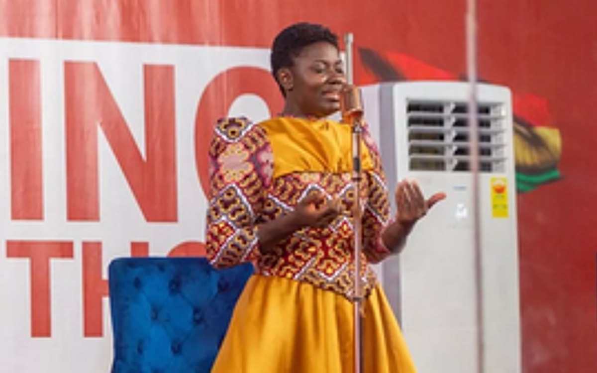 Ghanaian woman attempts to break Guinness record for longest singing marathon