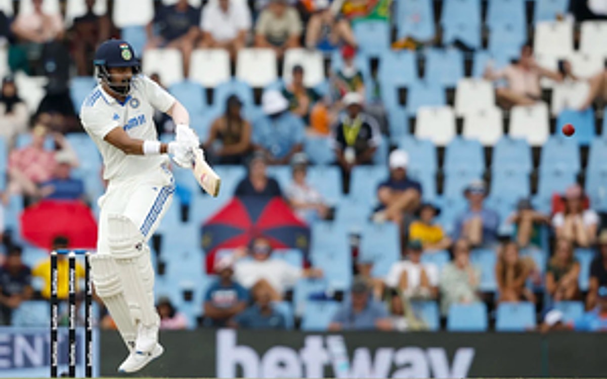 IND v SA: Rahul's half-century after Rabada 5-44 helps India reach 208/8 as rain ends Day 1