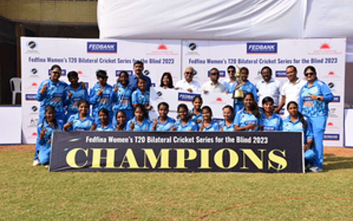 India win Women's Bilateral Cricket Series for Blind 4-1, defeat Nepal by 8 wickets in final T20