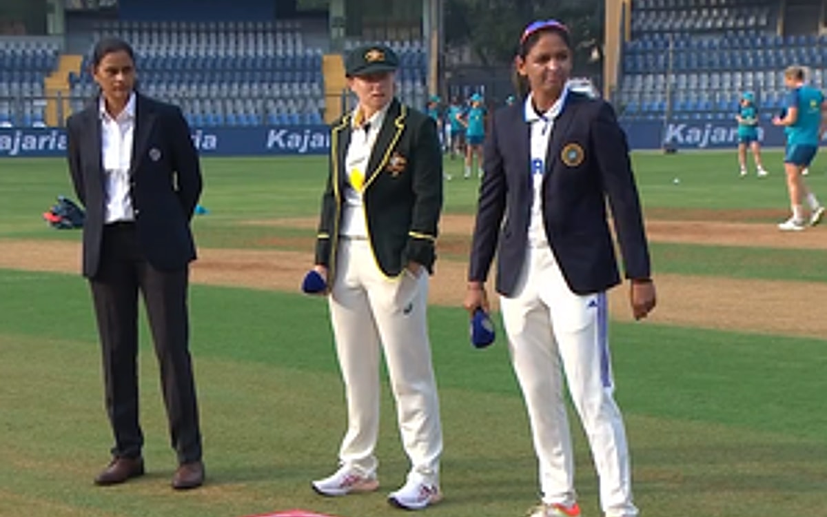 INDW v AUSW: Australia win toss, opt to bat as India hands Richa Ghosh her Test debut