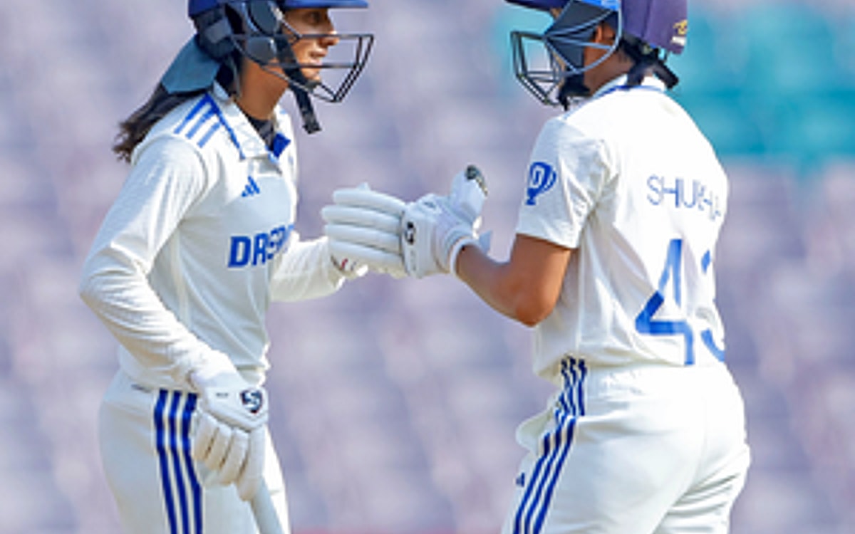 INDW v ENGW: Fifties by Shubha, Jemimah, Yastika and Deepti help India to 410/7 at stumps