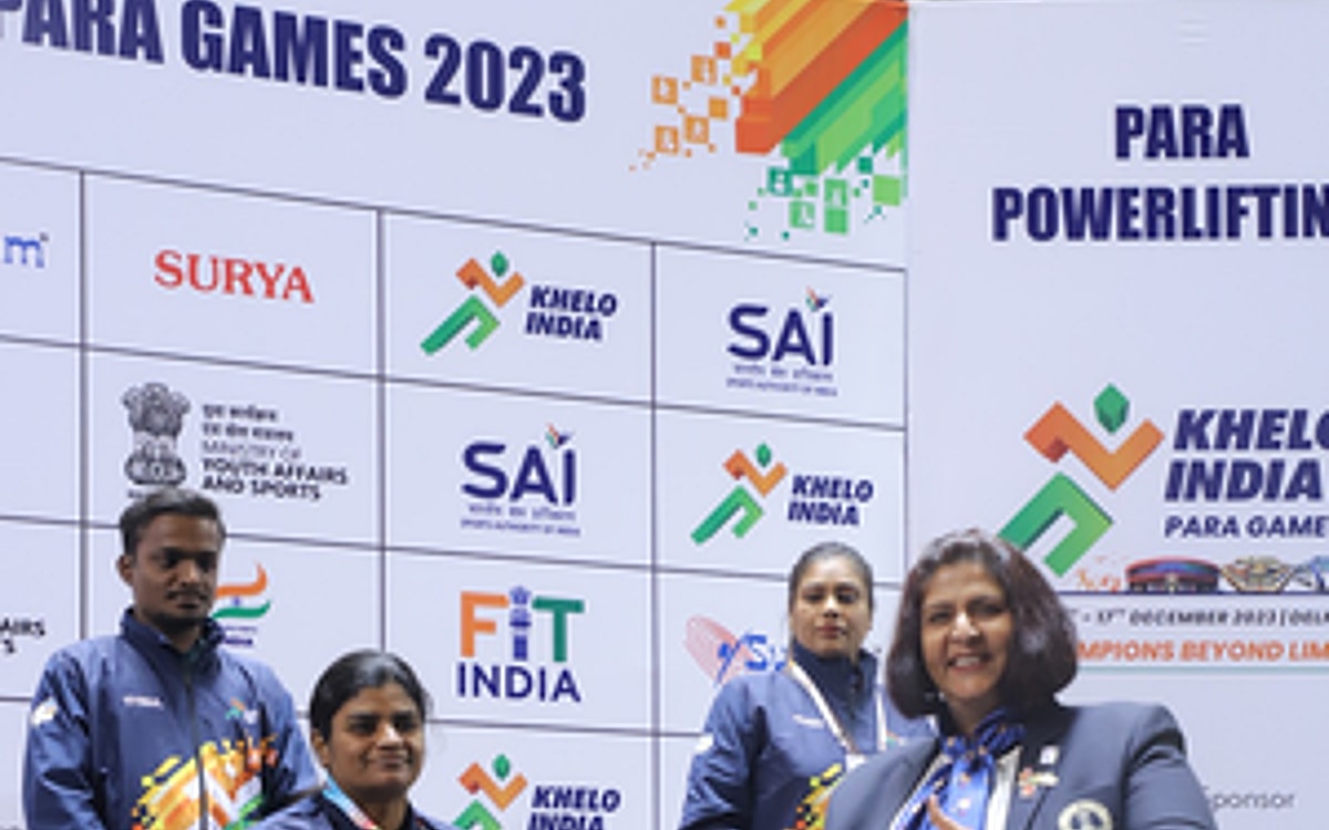 Khelo India Para Games: TN’s Kasthuri bags powerlifting gold; Manish hits bulls eye in shooting