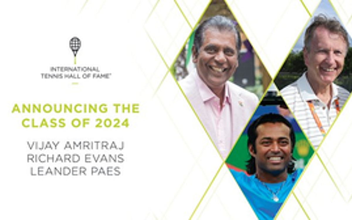 Leander Paes, Vijay Amritraj become first Asian men to be inducted in Tennis Hall of Fame