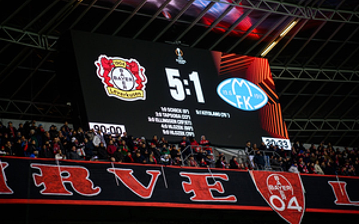 Leverkusen crushes Molde to round off perfect Europa League group stage