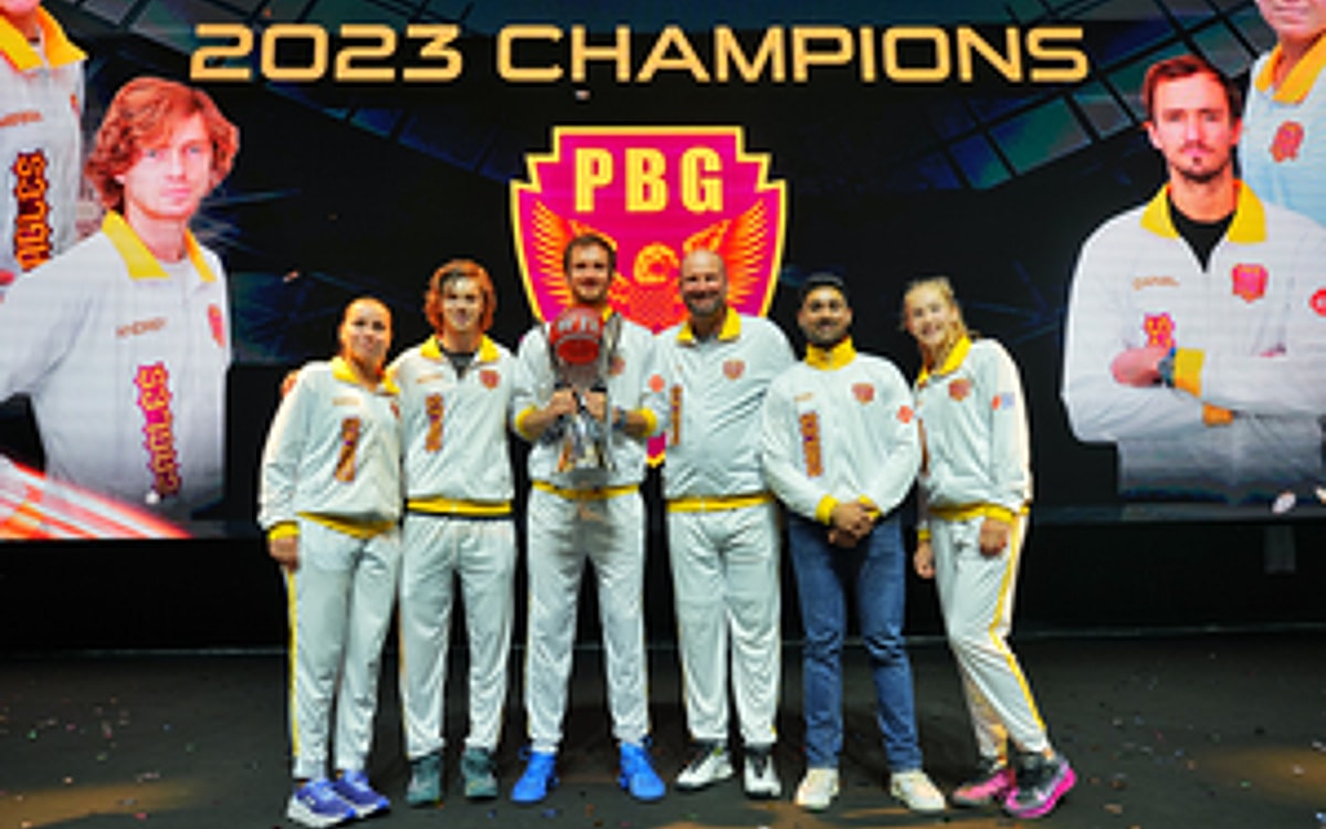 Medvedev, Rublev, Sofia Power PBG Eagles To Win World Tennis League 2023