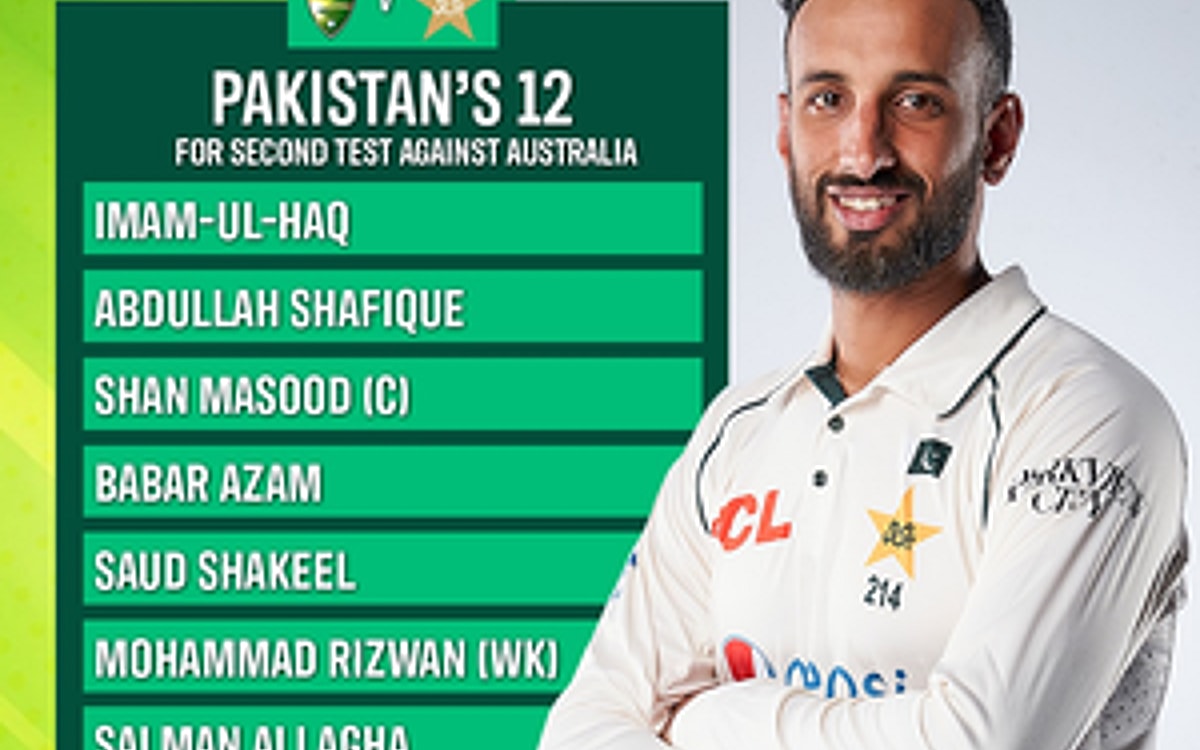 Mohammad Rizwan Replaces Sarfaraz Ahmed As Pakistan Announce 12-players Squad For Boxing Day Test