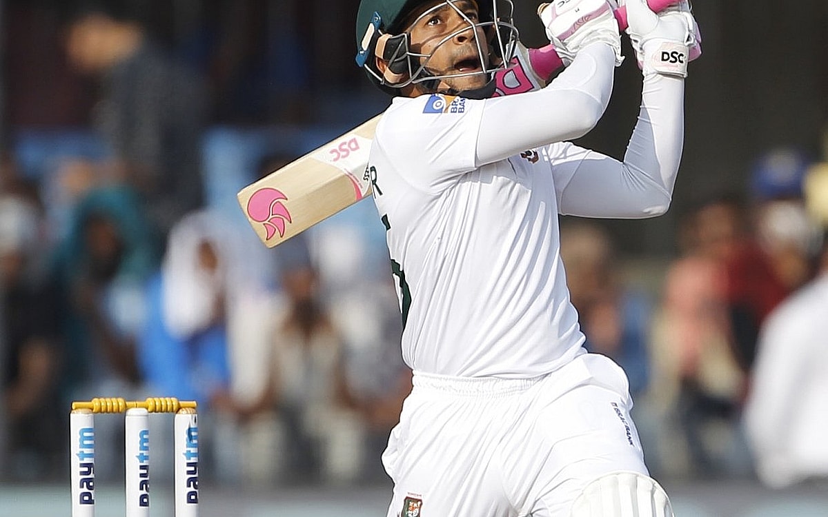 Mushfiqur Rahim Becomes First Bangladesh Men’s Batter To Be Given Out For Obstructing The Field